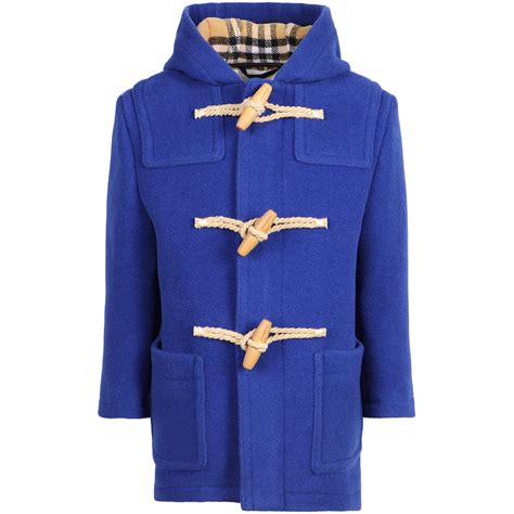 burberry wool duffle coat|burberry duffle coat baby.